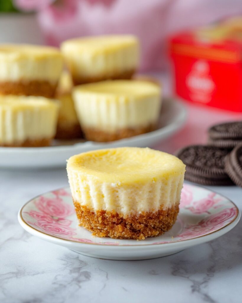 Mini Peanut Butter Cup Cheesecakes Recipe