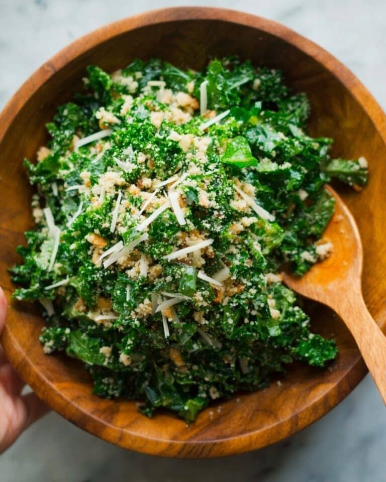 Lemon Parmesan Kale Salad Recipe