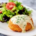 Chicken Pillows with Creamy Parmesan Sauce Recipe