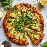 Lemon Artichoke Arugula Pizza Recipe