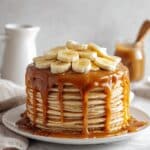 Banana Bread Crepe Cake with Butterscotch Recipe