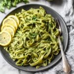 Avocado Lemon Pesto (Nut-Free + Vegan) Recipe