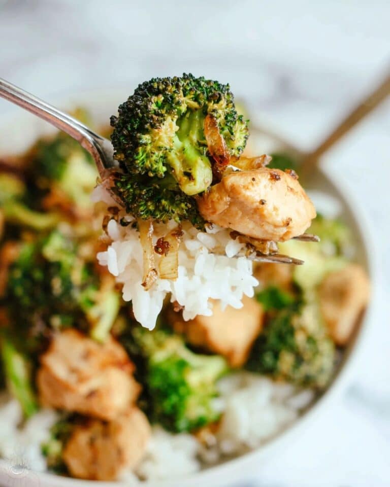 Air Fryer Chicken and Broccoli Recipe