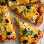 Easy Gluten-Free Chickpea Pizza Crust Recipe