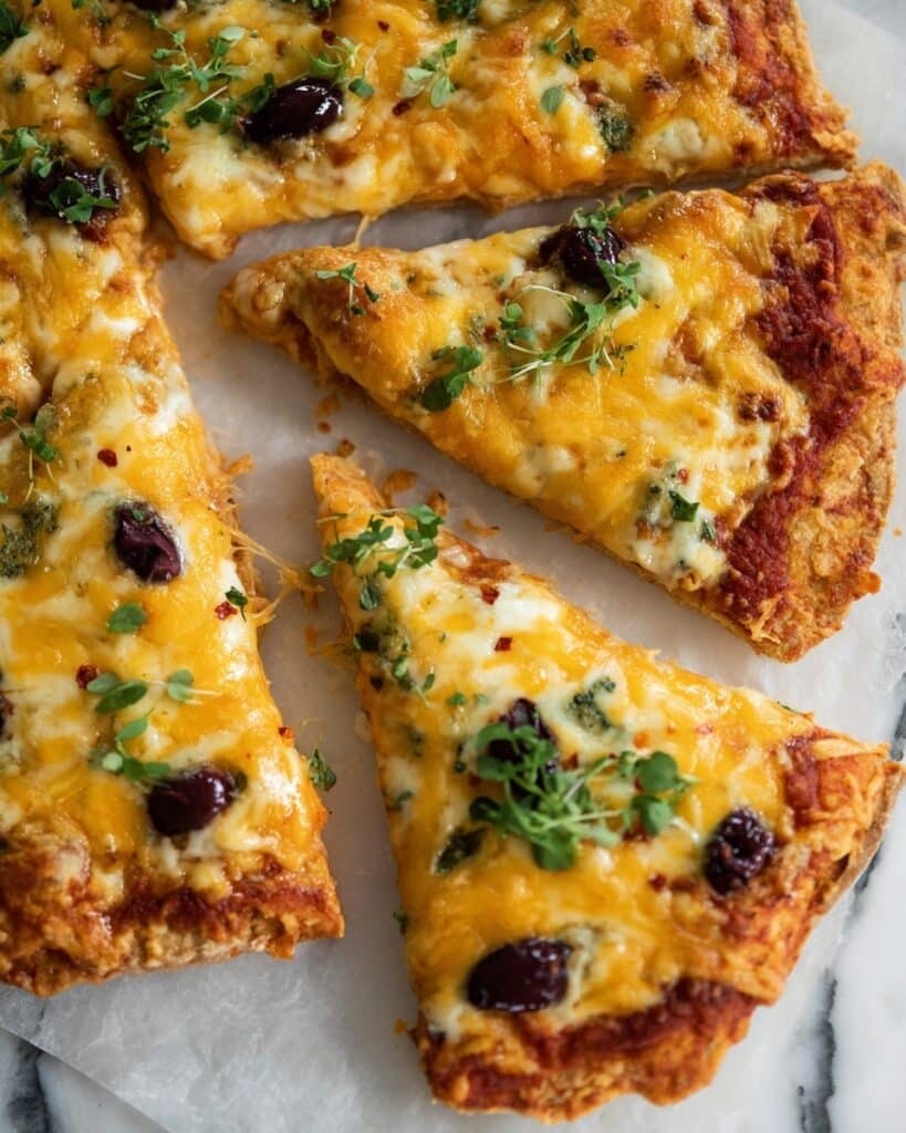 Easy Gluten-Free Chickpea Pizza Crust Recipe