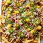 BBQ Chicken and Grilled Pineapple Nachos Recipe