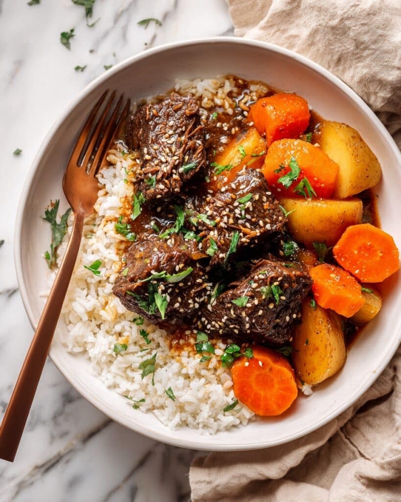 Slow Cooker Korean Short Ribs (Soy Free) Recipe