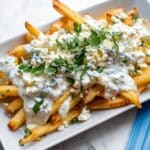 Greek Fries with Feta Cheese Recipe