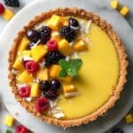 Mango Curd Tart Recipe