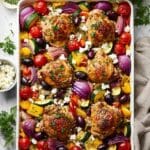 Greek Sheet Pan Chicken Recipe