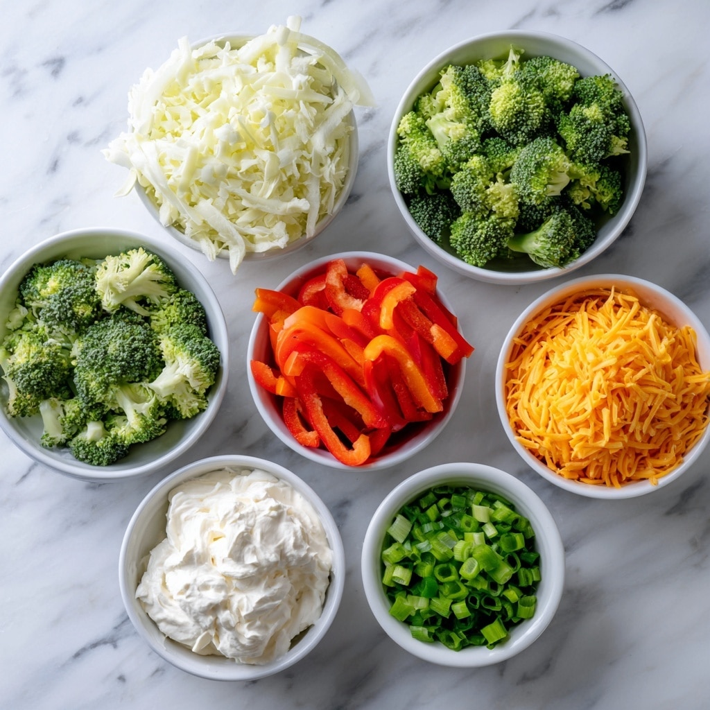 The image shows nine pinwheel-shaped slices arranged randomly on a white marbled surface. Each slice has multiple layers visible: the outer layer is a pale cream color with a soft, smooth texture, and inside are visible thin layers of green leafy vegetables, orange carrot strips, and small bits of red pepper, all mixed into a creamy white spread that binds the ingredients together. The layers look delicate and fresh, and the slices have a spiral pattern showing the mix of colors and textures. The photo was taken with an iphone --ar 4:5 --v 7