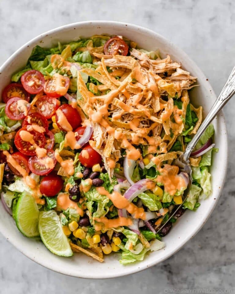 Taco Chicken Salad Recipe