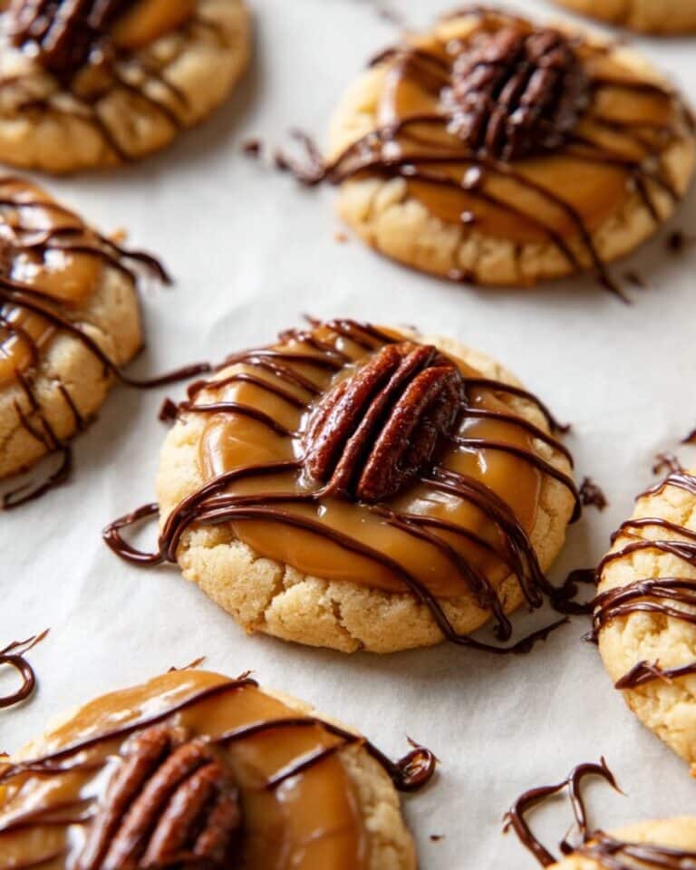 Shortbread Turtle Cookies Recipe