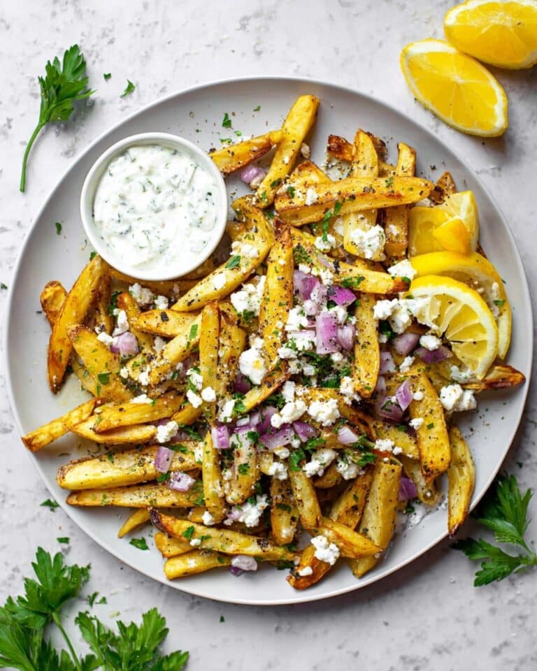Homemade Greek Fries Recipe