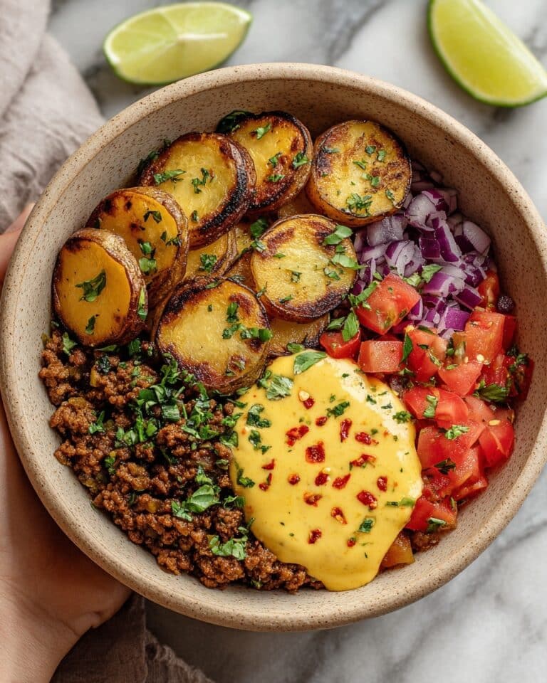 Loaded Fiesta Potato Bowls: Crispy & Cheesy Dinner Fun Recipe