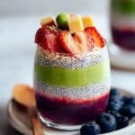 Rainbow Chia Pudding Parfait Recipe