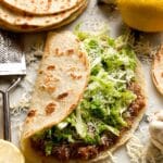 Chicken Caesar Smash Tacos (Ground Chicken) Recipe