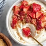 Strawberry Cheesecake Yogurt Bowl Recipe