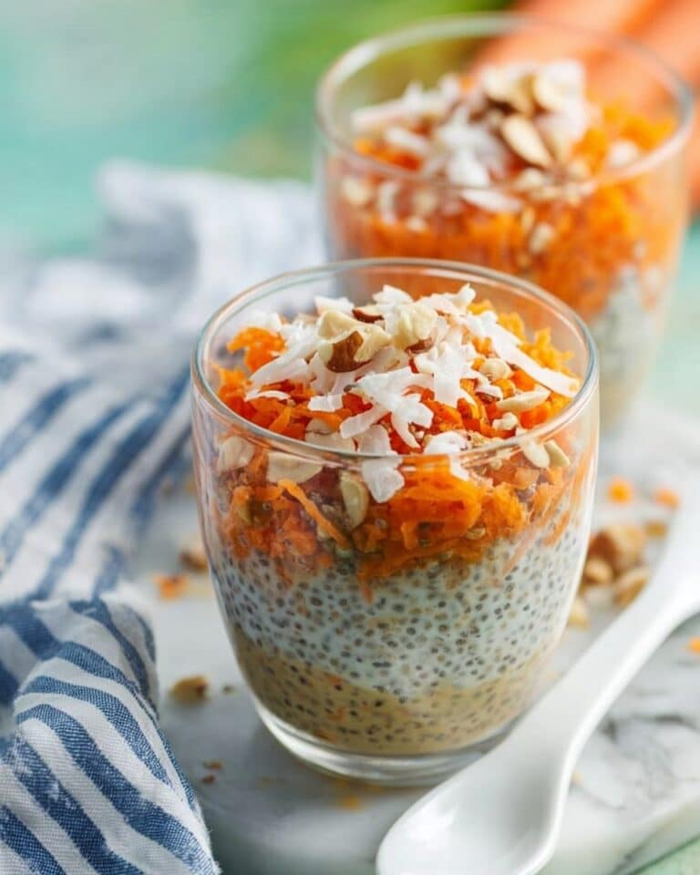 Carrot Cake Overnight Oats Recipe