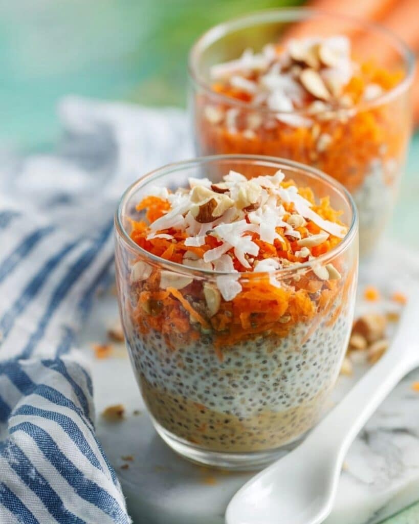 Carrot Cake Overnight Oats Recipe