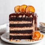 Dark Chocolate Blood Orange Cake Recipe