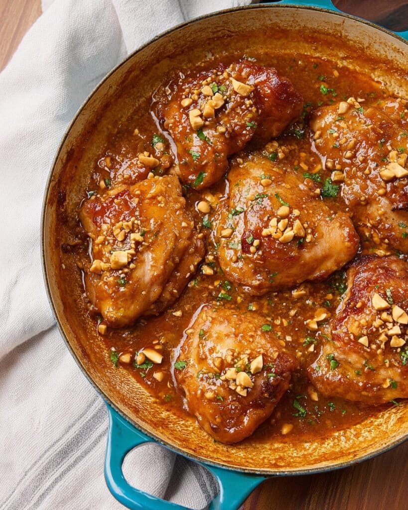 Baked Thai Peanut Chicken Recipe