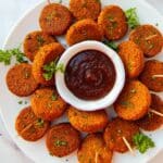Sweet Potato Chickpea Veggie Nuggets Recipe
