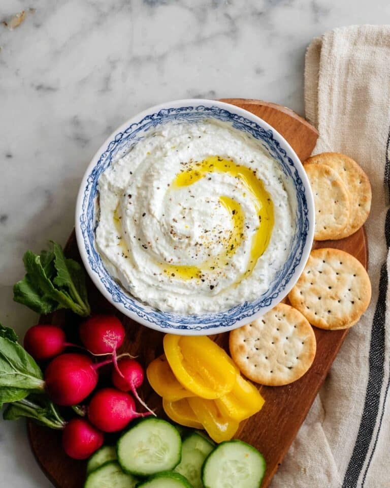 2-Ingredient Cottage Cheese Ranch Dip Recipe