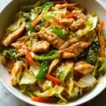 Chinese Chicken Cabbage Stir-Fry Recipe