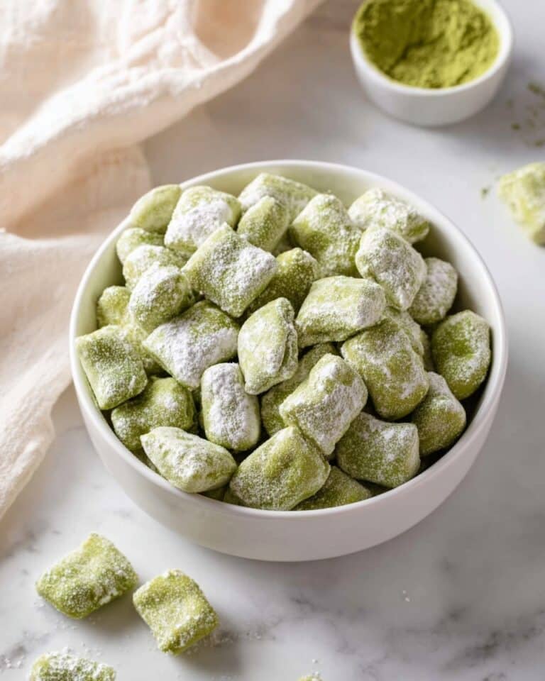 Matcha Puppy Chow Recipe
