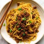 Korean Ground Beef Noodles Recipe