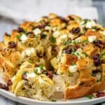 Mediterranean Pull Apart Bread Recipe