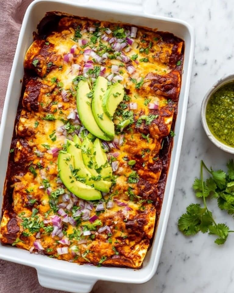 Dreamy Refried Bean Chicken Enchiladas with Homemade Enchilada Sauce Recipe