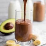 Chocolate Avocado Banana Smoothie Recipe