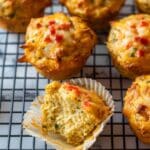 Veggie-Loaded Pizza Muffins Recipe