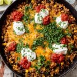 Ground Turkey Enchilada Quinoa Skillet Recipe