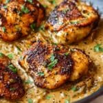 Creamy Mustard Chicken {Paleo, Whole30, Keto} Recipe