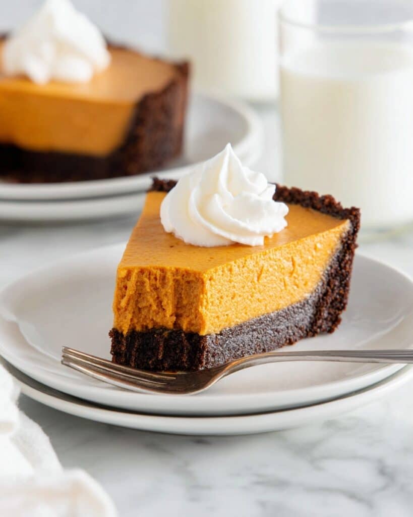 Dark Chocolate Pumpkin Tart Recipe
