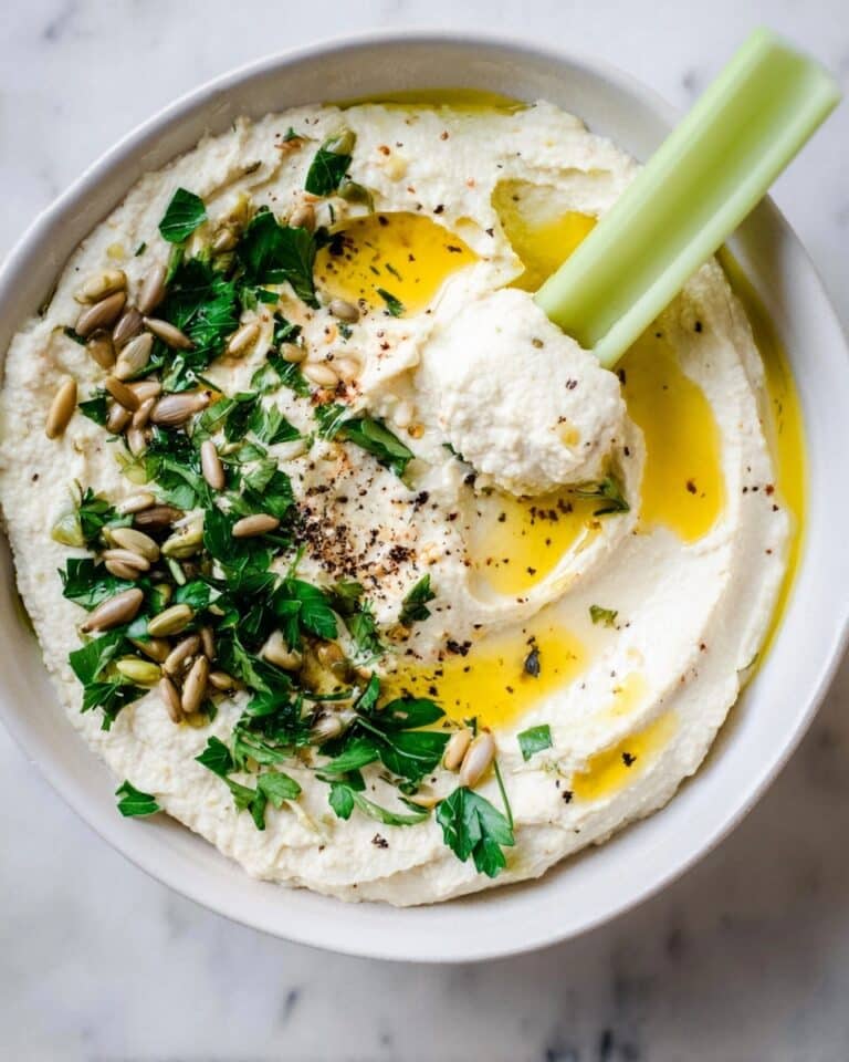 Roasted Cauliflower Hummus Recipe