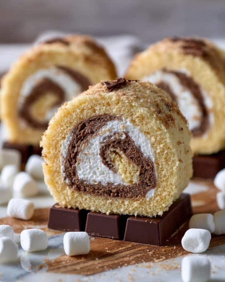 S’mores Rice Krispies Treats Pinwheels Recipe
