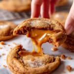 Biscoff Cookie Butter Cookies with Lava Center Recipe