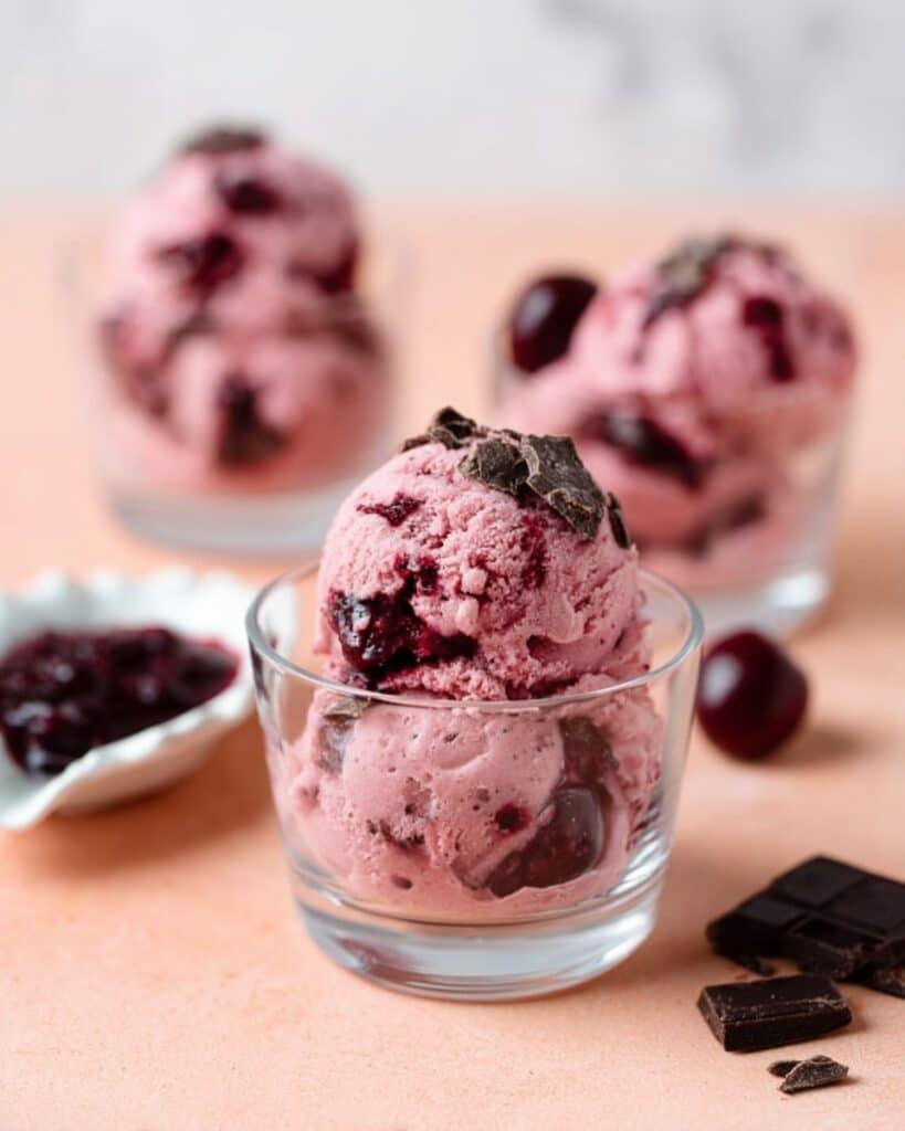 Cherry Garcia Vegan Nice Cream Recipe