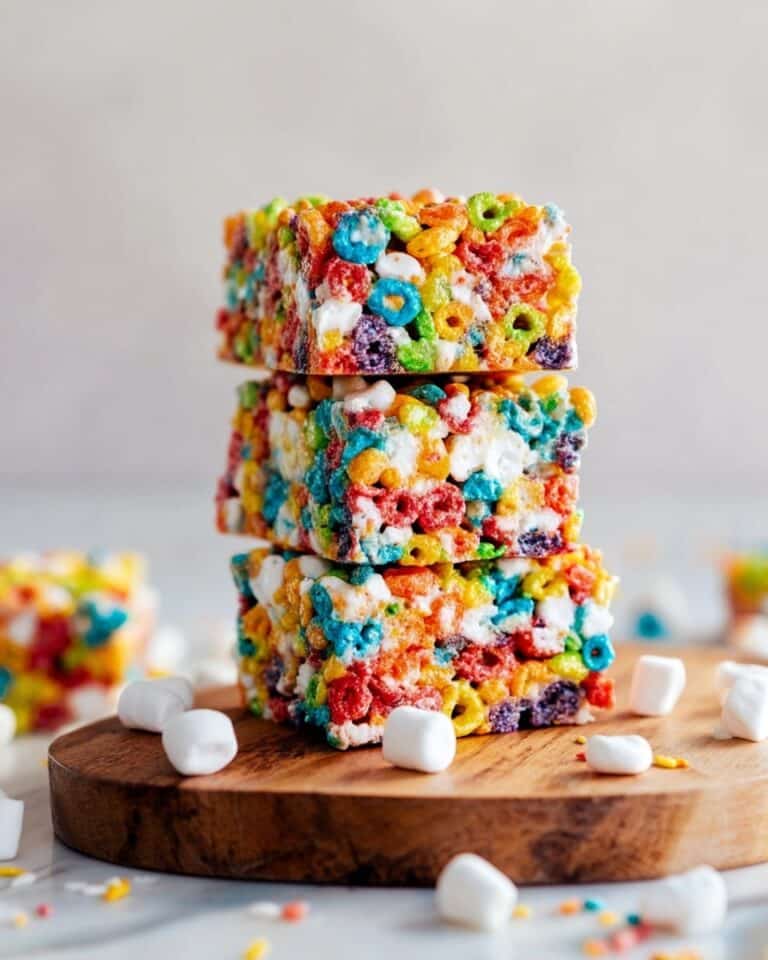 Fruity Pebbles Rice Krispies Treats Recipe