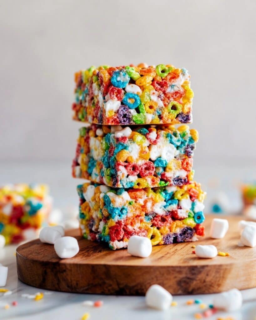 Fruity Pebbles Rice Krispies Treats Recipe