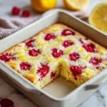 Lemon Raspberry Cottage Cheese Bake – Light and Simple Favorite Recipe