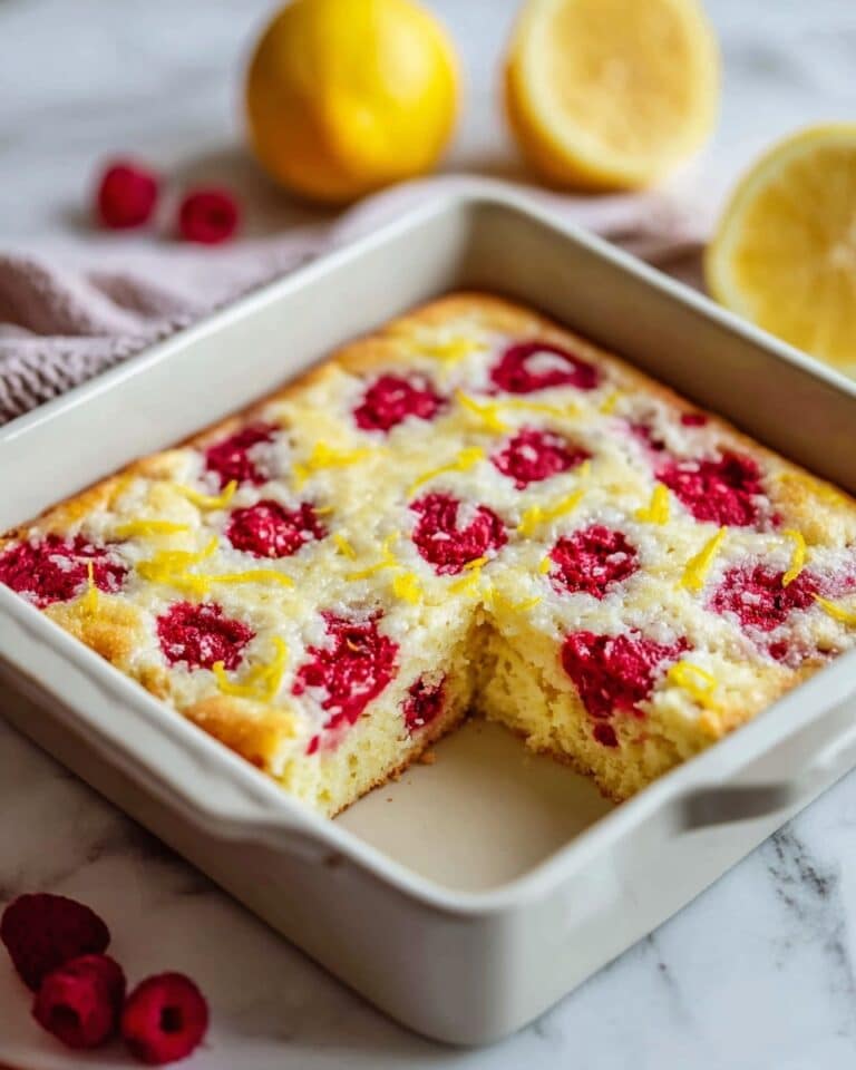 Lemon Raspberry Cottage Cheese Bake – Light and Simple Favorite Recipe