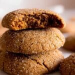 Soft Sourdough Gingerbread Cookies Recipe