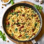Hummus Pasta (Quick and Easy) Recipe
