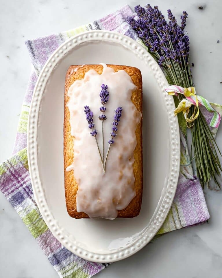 Lavender Tea Bread Recipe