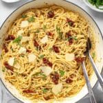 10-Minute Creamy Sun-Dried Tomato Pasta Recipe